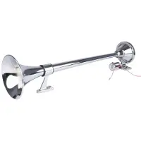 Amio Garso signalas – chromuotas, 640 mm, 150 dB, 12/24V, -04076