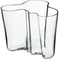 Iittala Alvar Aalto vase klar 160 mm