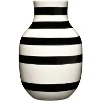 Kähler Omaggio vase lille sort