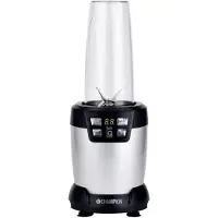 Champion Nutrition Blender Pro Digital 1200W NB500 Sort/Sølv