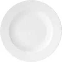 Lyngby Porcelæn Rhombe Soup Plate-23 Cm Dyb Tallerken I Glas