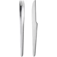 Georg Jensen Arne Jacobsen dessertbestik 8 dele