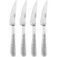 Global GTF-4001 steakkniv smedet 4-pak Rustfrit stål