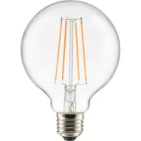 Globen Lighting Lyskilde E27 LED-globe 100 3-trins dimmerfunktion Klar