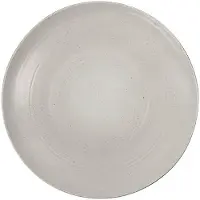 House Doctor Pion serveringsfad Ø36 cm Grå/Hvid