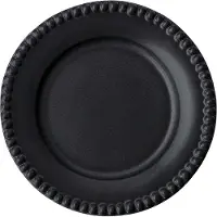 PotteryJo Daria desserttallerken Ø22 cm 2-pak Ink black