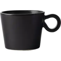 PotteryJo Daria kop med hank 2-pak Ink black