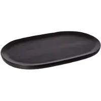ERNST oval bakke 25x40 cm Sort