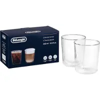 De'Longhi De’Longhi DLSC318, Transparent, Glas, Rund, 2 stk, 400 ml