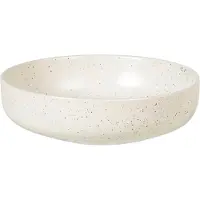 Broste Copenhagen Nordic Vanilla skål lav Ø17 cm Cream with grains