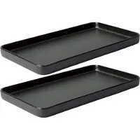 Aida Raw fad 18x34 cm 2-pak Titanium Black