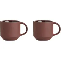 Oyoy Yuka espressokop 2-pak Dark (brun)
