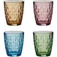 Aida Mosaic drikkeglas 34 cl 4-pak Multi
