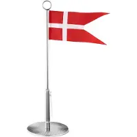 Georg Jensen Bernadotte bordflag 38,8 cm Dansk flag