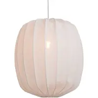 Watt & Veke Prisma lampeskærm Ø45 cm lærred White