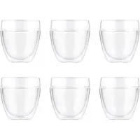 Bodum Pavina Outdoor dobbeltvægget plastglas 6-pak 25 cl