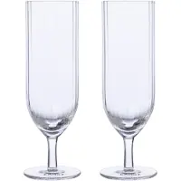 ERNST champagneglas riflet 2-pak Klar