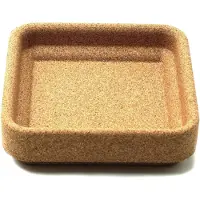 Born In Sweden Korkskål til fyran lysestager 16x16 cm Brun