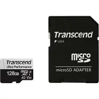 Transcend microSDXC 340S 128GB U3 A2 V30 (R160/W125)