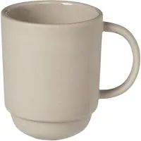 Broste Copenhagen Nordic Bistro krus 30 cl Raw beige