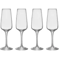 Orrefors Pulse champagneglas 28 cl 4-pak Klar