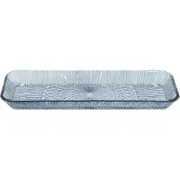 Bitz Kusintha serveringsfad rektangulært 14x38 cm Blue