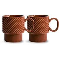 Sagaform Coffee & More kaffekrus 2-pak Terrakotta