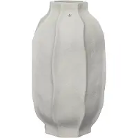 ERNST vase stentøj Ø18x30 cm Naturhvid