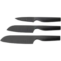 Dorre Sukai knivsæt 3 stk Sort