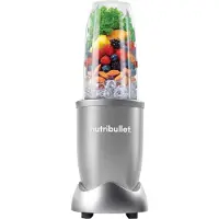 NutriBullet Pro 900, Sportsblender, 0,925 L, Impulsfunktion, Knusning af is, 900 W, Sølv
