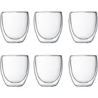 Bodum Pavina dobbeltvægget glas 6 stk 0,25 l