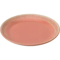 Knabstrup Colorit tallerkner Ø22 cm Coral