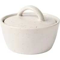 Broste Copenhagen Nordic Vanilla skål med låg Ø8 cm