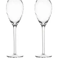 By On Opacity champagneglas 16 cl 2-pak Klar
