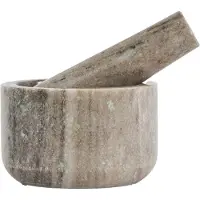 Sagaform Sten morter Ø11 cm Beige