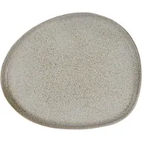 Aida Raw Organic frokosttallerken 24x21 cm Sandy beige