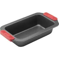 Lékué rektangulær ovnfast fad non stick Rød