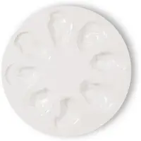 By On Oyster tallerken Ø27 cm Hvid