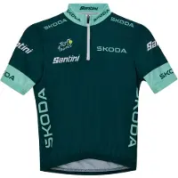 Santini Tour De France Official Best Sprinter Kortærmet Trøje