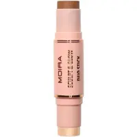 Moira Sculpt & Glow Duo Stick Contour stick 11.2 g Nr. 400 - Glowing Up!