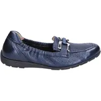 Caprice Moccasin, blue, made of Leather without heel, Size 39