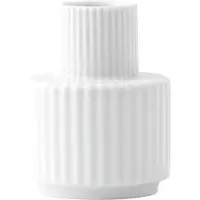 Lyngby Porcelæn Lyngby lysestage hvid 7 cm