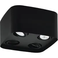 Eglo CONNECT.Z CAMINALES SMART gu10 loftlampe sort M/FARVER(RGB) OG TUNABLE WHITE