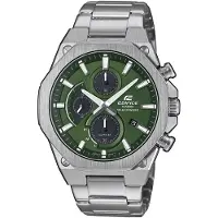 Casio Ure - - EFS-S570D-3AUEF - Rustfrit stål - Grøn urskive - Vandtæt 10 bar
