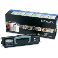 Lexmark Tonerkassette sort return X203A11G Modsvarer: N/A