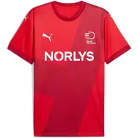 Puma Danish Handball Federation 2025 Home Jersey Men, Clothing, Red/Dark Cherry, XS