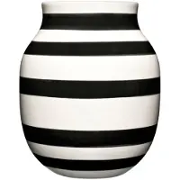 Kähler Omaggio vase mellem sort