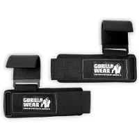 Gorilla wear Weight Lifting Hooks Sort/Hvid