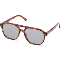 Kapten & Son Solbriller 'Zurich Edge' cognac / mørkebrun / grå