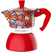 Bialetti Moka Induction D&g 4 Cups Italiensk Kaffemaskine